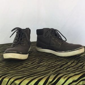 Gray leather Topman shoe